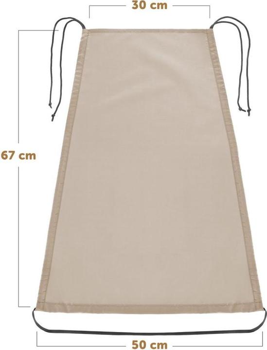Produktbild Zamboo Sonnenschutz Universal Sonnensegel für Kinderwagen - Beige
