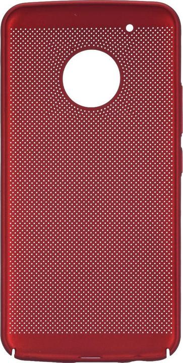 Produktbild König Design Motorola Moto G5 Hard Case Handyhülle Schutzhülle Cover Bumper Schale Rot Matt (Motorola Moto G5)