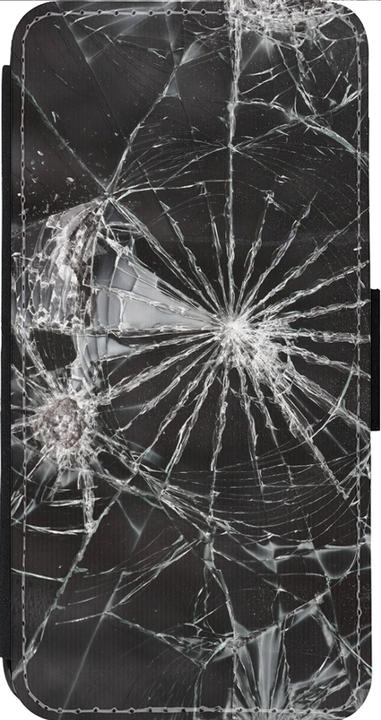 Produktbild PhoneLook Hülle Wallet schwarz Broken Screen (Apple iPhone 14 Pro Max)