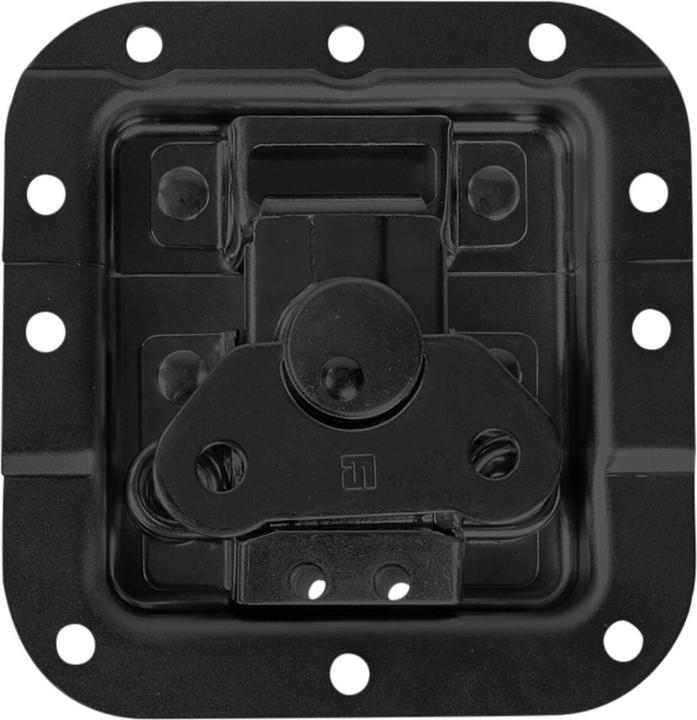 Produktbild Adam Hall 17284 BLK - Butterfly Verschluss mittel gekröpft 12 mm tief Schwarz