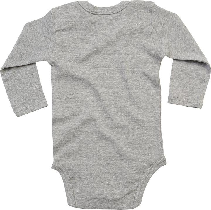 Actual product image Babybugz Baby Heather Long-Sleeved Bodysuit (80)