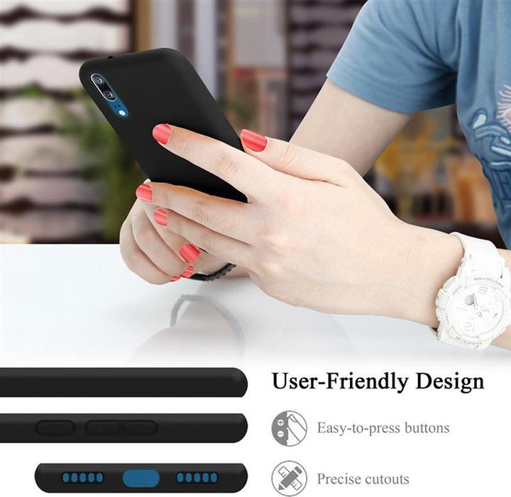 Actual product image Cadorabo TPU Liquid Silicone Case Cover (Cubot P20)