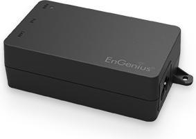 Produktbild EnGenius EPA5012GP - Gigabit Ethernet - 10,100,1000 Mbit/s - Schwarz - CB IEC 60950-1: 20 (60 W)