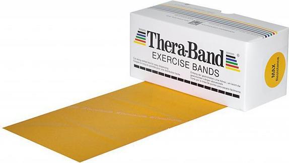Image du produit TheraBand Bande d'exercice (5.50 m, Extra fort)