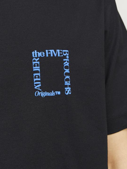 Actual product image Jack & Jones Jorbrooklyn Graphic Back Tee Ss C.N Ln (XS)