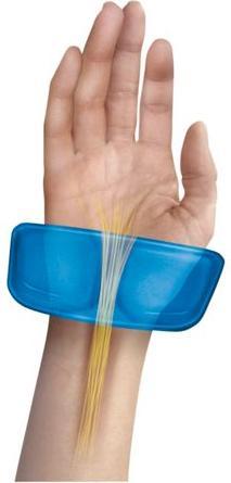 Produktbild Fellowes Health-V Crystal Tastatur-Handgelenkauflage blau