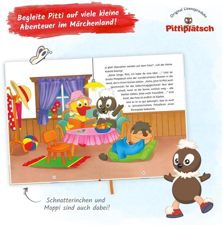 Produktbild Unser Sandmännchen Kinderbuch Das grösste Pittiplatsch Buch aller Zeiten (Deutsch, Trötsch Verlag, 2022)