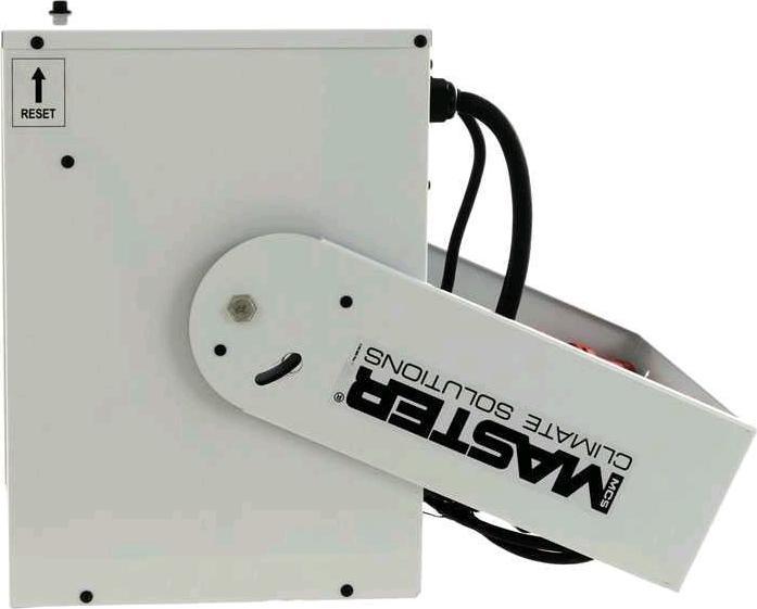 Produktbild MCS Master Heizgeräte Heizlüfter TR 9 elektrisch zur Wandmontage Heizleistung 9,0 kw (9000 W)
