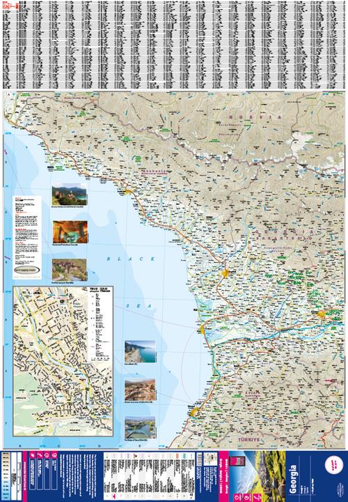 Produktbild Landkarte Georgien / Georgia (1:350.000)