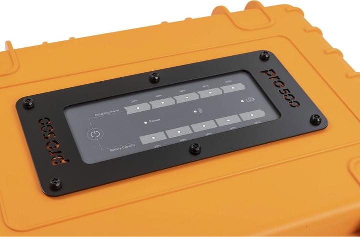 Produktbild B&W International B&W Energy Case Pro500 500W mobile Energieversorgung orange (500 Wh, 10.90 kg)