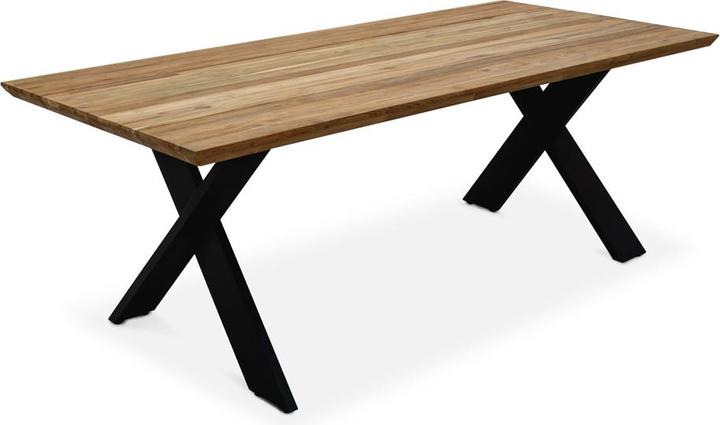 Actual product image SenS-Line Hamilton Table Aluminium/teak 220x100 (220 cm)
