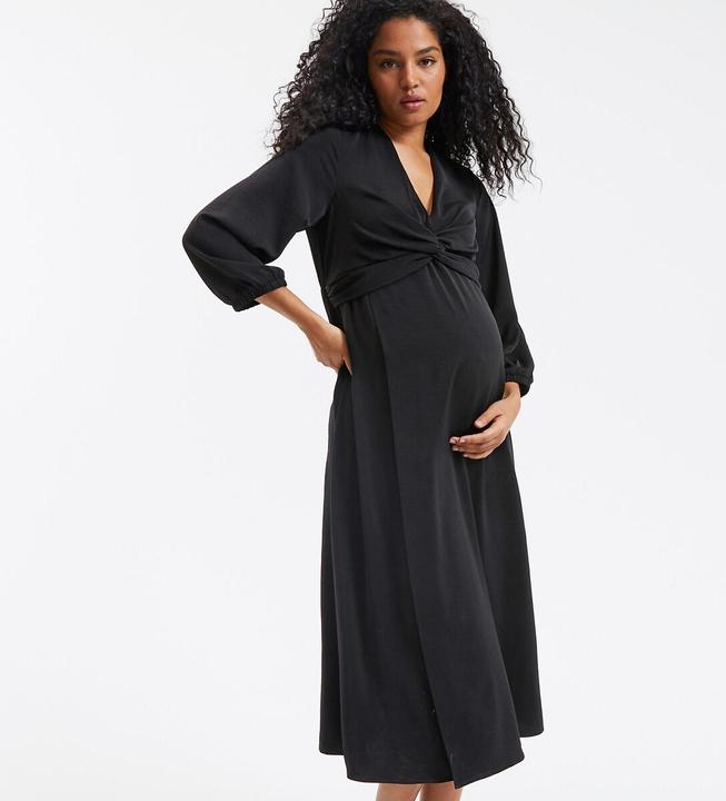 Image du produit La Redoute Collections Robe de maternité en cache-coeur (42)
