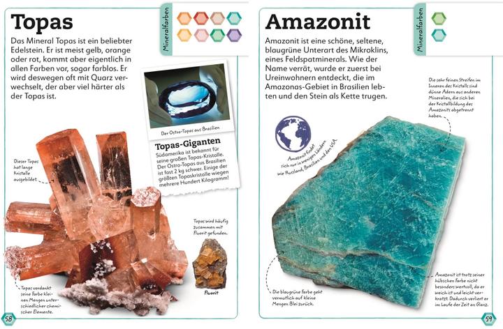 Produktbild Steine und Mineralien (Deutsch, Devin Dennie, 2018)