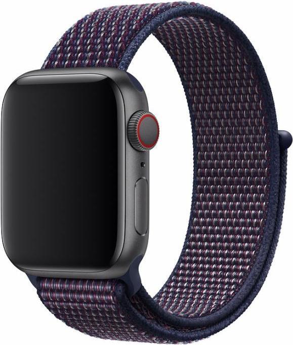 Actual product image Devia strap Deluxe Sport3 for Apple Watch 49mm/ 45mm/ 44mm/ 42mm indigo (42 mm, Fluoroelastomeras)