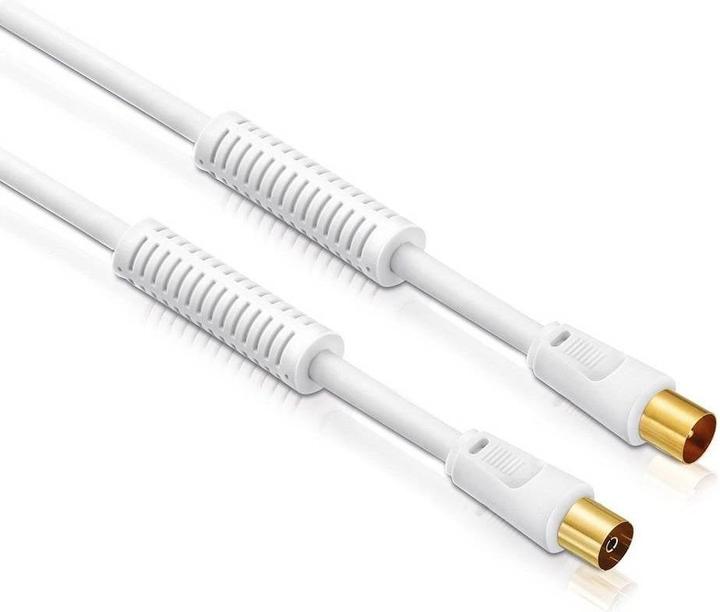 Image du produit Vivanco Coupleur coaxial pour câble d'antenne (Plug-Coax) (100 dB, Câble d'antenne)