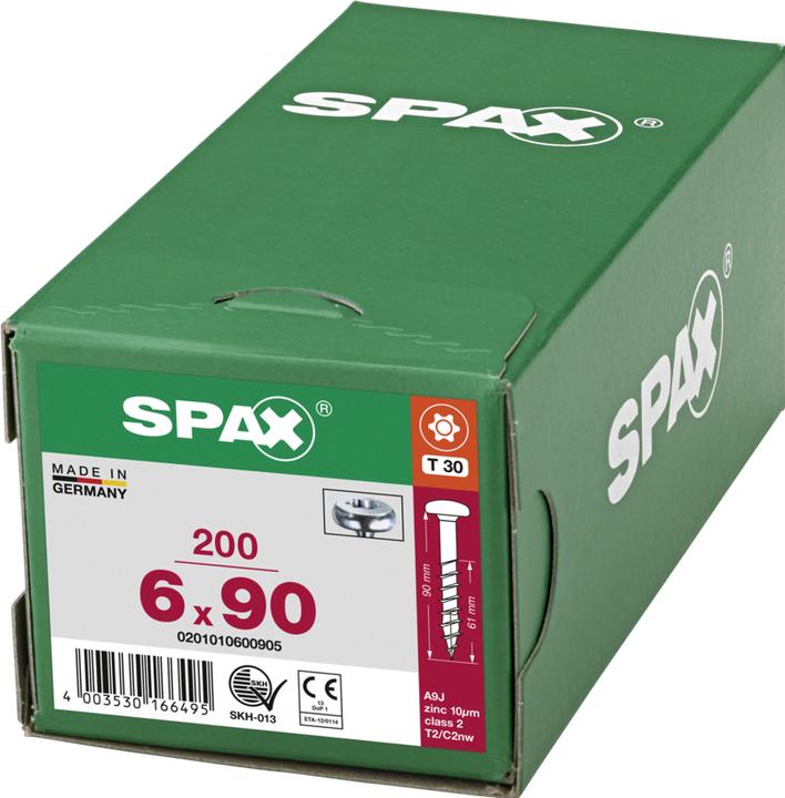 Produktbild Spax Spanplattenschrauben (200 Schrauben pro Stück)