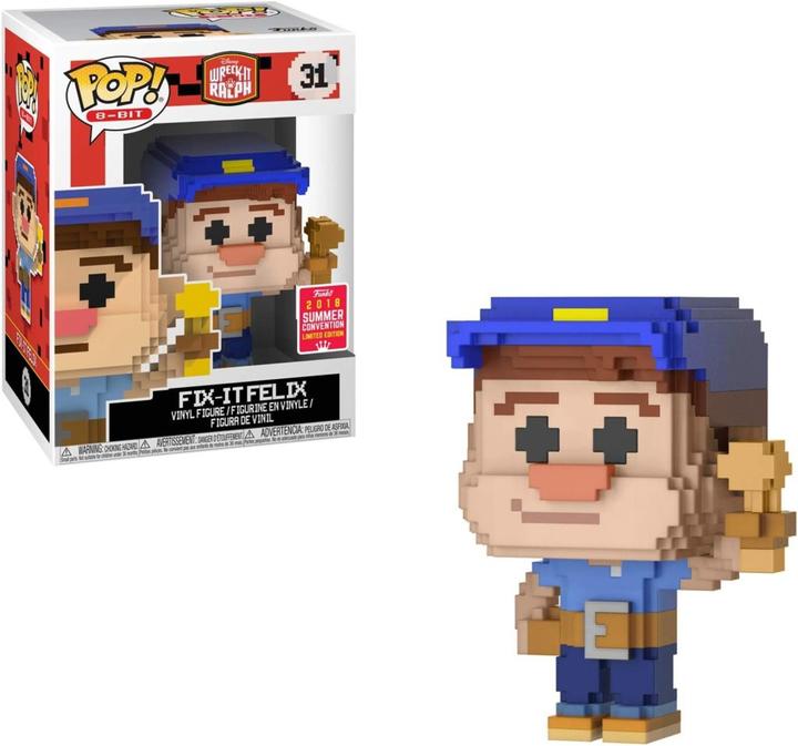 Image du produit Funko POP! 8-Bit Ralph 2.0 Fix-it Felix Exclusive 2018