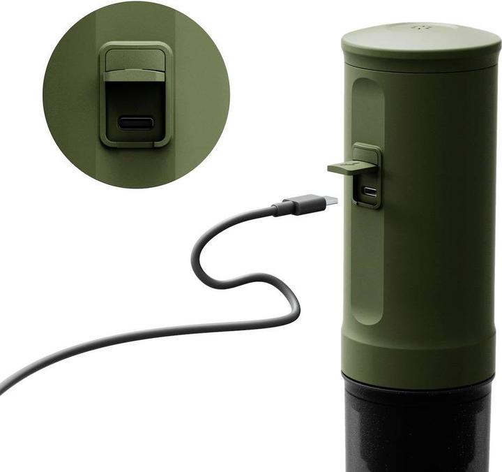 Actual product image No Name OutIn Nano espresso machine green (EU plug)
