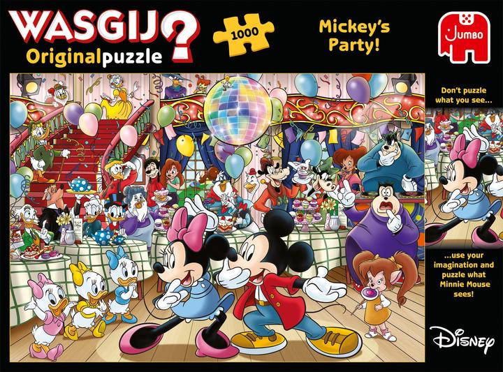 Actual product image Jumbo Puzzle Wasgij Original Disney (1000 pieces)