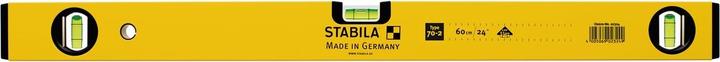 Actual product image Stabila Type 70-2, 60cm 2324 Light metal spirit level 60cm 0.5 mm/m (60 cm)