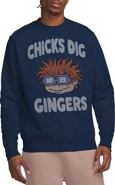 Immagine prodotto Rugrats Chicks Dig Gingers Felpa Adulto Unisex (XL)