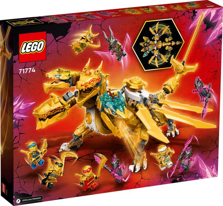 Actual product image LEGO Lloyd's ultra gold dragon (71774, LEGO Ninjago)