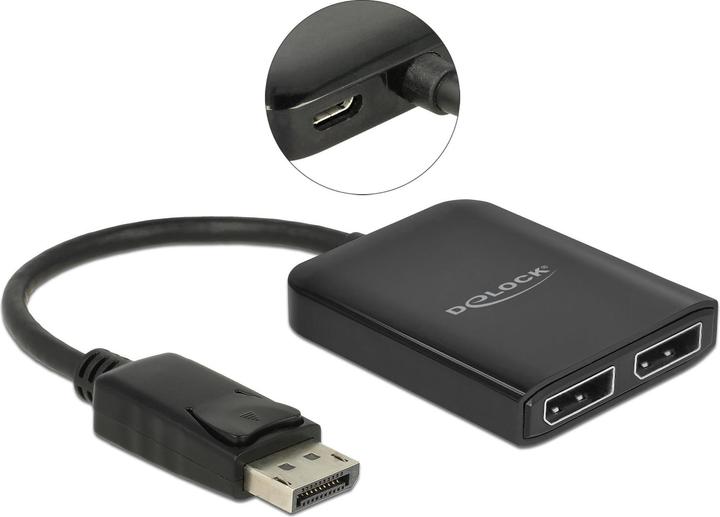 Actual product image Delock Signal splitter DisplayPort (DP, 6.10 cm)