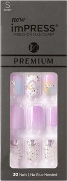 KISS Self-adhesive nails imPRESS Premium - Sweet Life 30 pcs