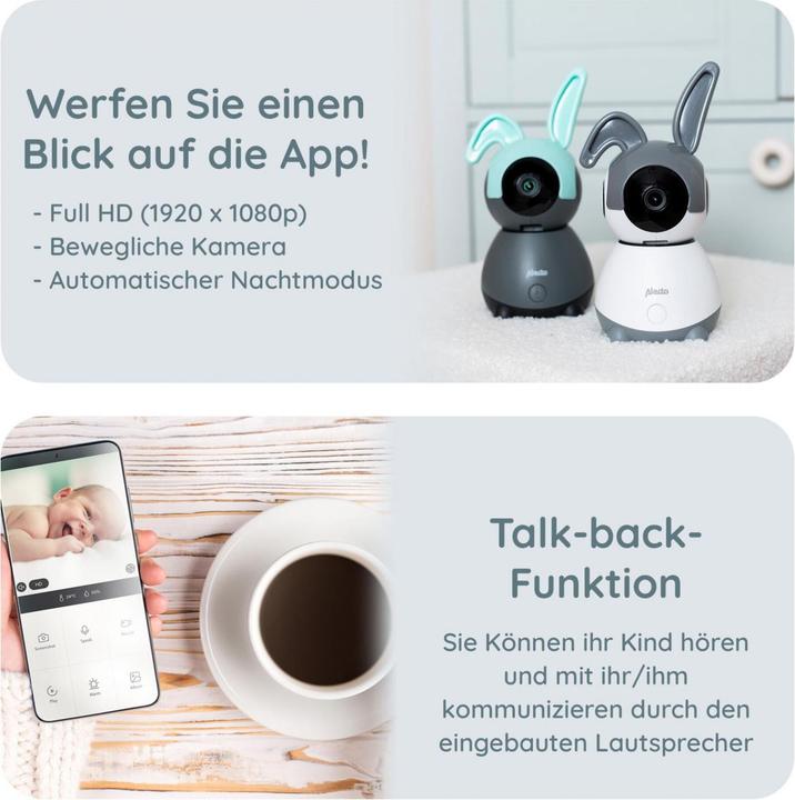 Image du produit Alecto Smartbaby10 (Vidéo et audio, 50 m)