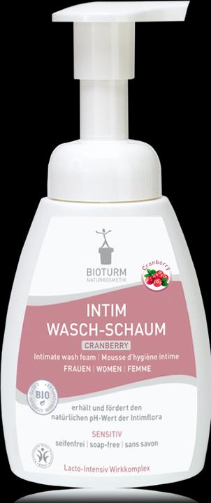 Bioturm Intim Wasch-Schaum Cranberry (250 ml, Intimwaschlotion)