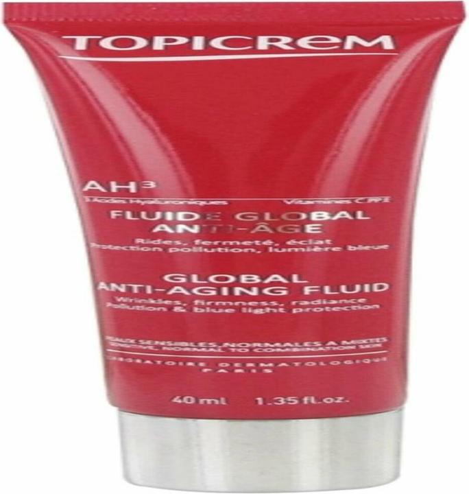Actual product image Topicrem AH³ Global Anti-Aging Fluid (40 ml, Day cream, SPF 50)
