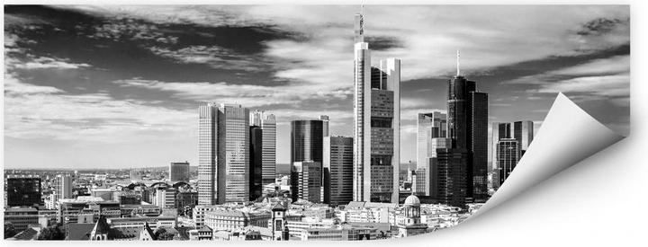 Produktbild Trenddeko Frankfurter Skyline - Panorama (120 x 50 cm)