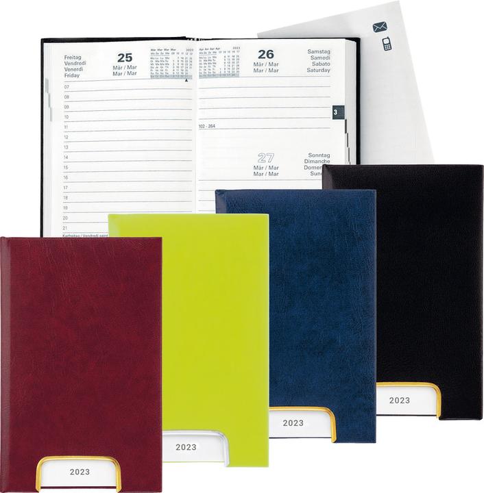 Immagine prodotto Biella Agende business Disponent (10 x 16 cm, Inglese, Italiano, Francese, Tedesco)