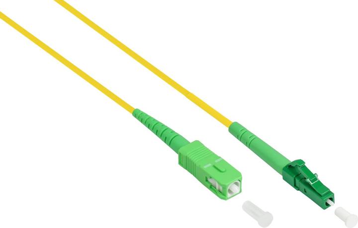 Produktbild Good Connections OS2 LWL Kabel - Simplex - Stecker LC (APC) an SC (APC) - Singlemode 9/125 - Lichtwe (CAT6, 2 m)