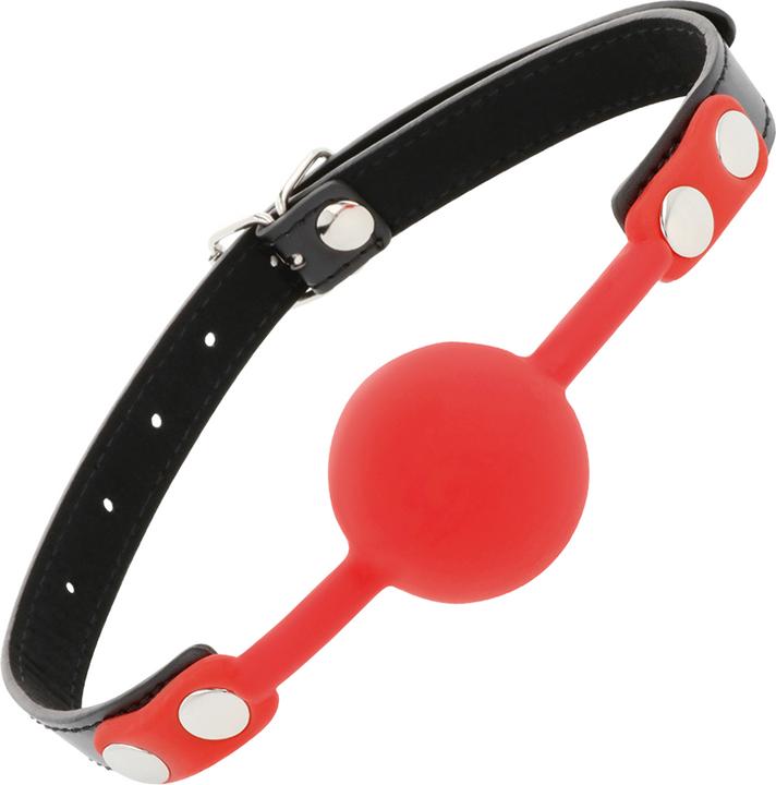 Produktbild Darkness Ball Silicone Gag Rot