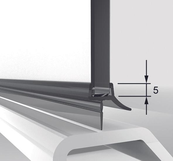 Pauli+Sohn Shower door seals