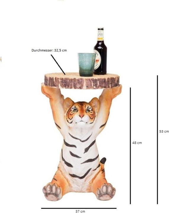 Immagine prodotto Kare Design Tiger (37 x 35 x 53 cm)