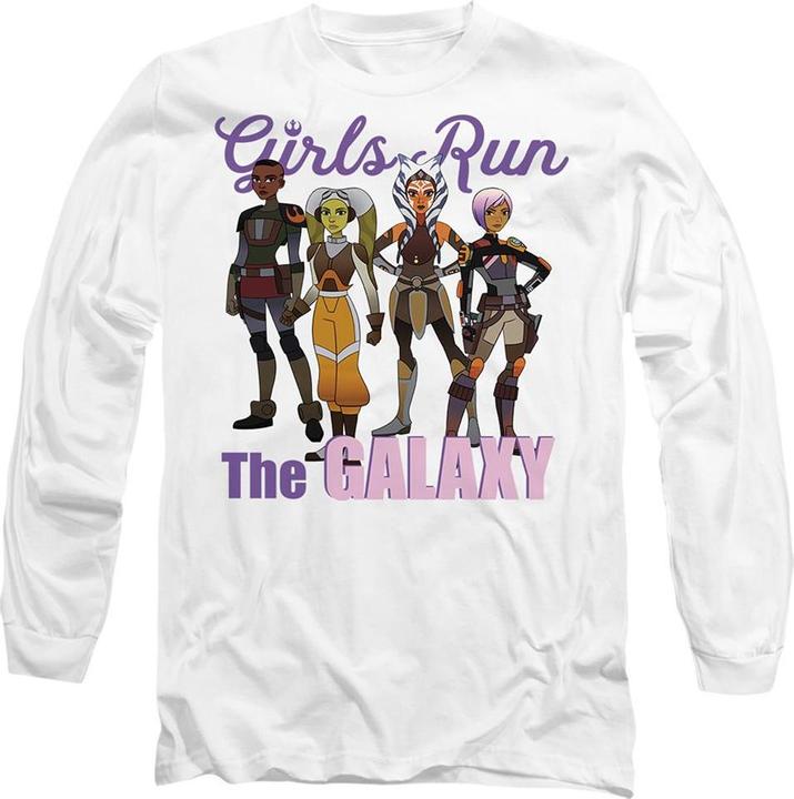 Immagine prodotto Ahsoka Galaxy Girls Maglietta Ketsu Sabine Hera Adulto Unisex (L)