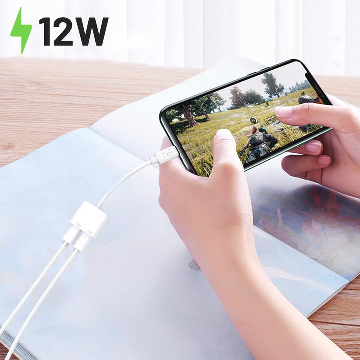 Actual product image Belkin RockStar (Lightning, 2 x Lightning)