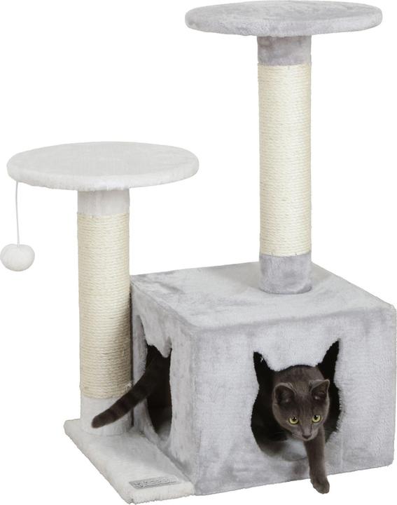 Image du produit Kerbl Arbre à chat (80 cm, Blanc et gris)