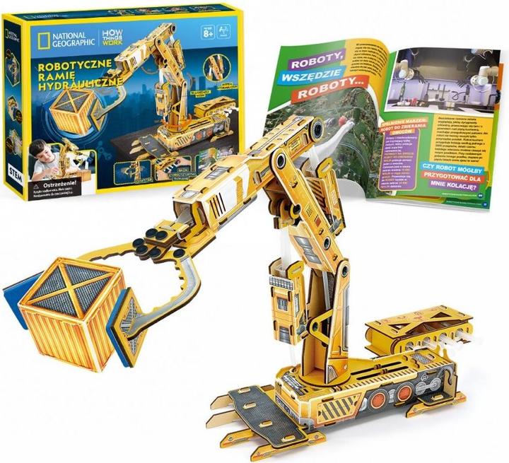 Image du produit Cubicfun 3D Puzzle Robotic Hydraulic Arm National Geographic DS1092H Cubic Fun (4 pièces)