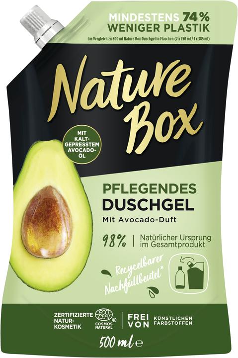Produktbild Nature Box Caring Shower Gel (500 ml)