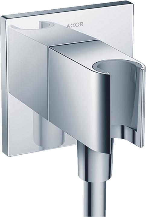 Produktbild hansgrohe Fixfit Porter Square Axor Schlauchanschluss mit Rückflussverh.chrom