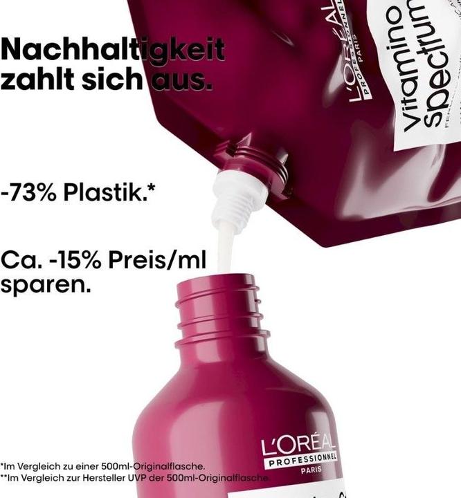 Immagine prodotto L'Oréal Professionnel Spettro cromatico di SE Vitamino (500 ml, Shampoo liquido)
