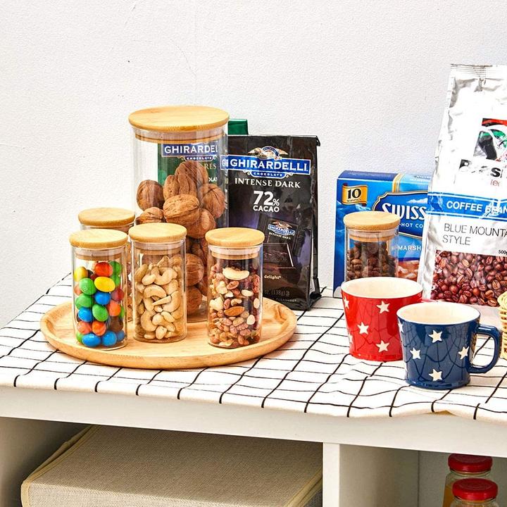 Actual product image EZOWare Spice jars, 200ml (0.20 l)