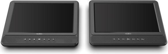 Actual product image Reflexion DVD1052N portable DVD player 2x 10 (Portable DVD player)