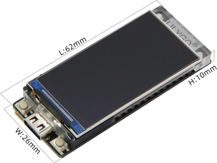 Immagine prodotto Lilygo T-Display-S3 ESP32-S3 con display da 1,9 pollici