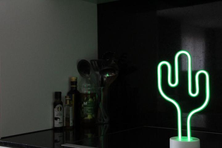 Image du produit Happy Lamp Lampe néon cactus