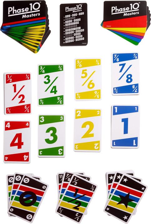 Produktbild Mattel Games Phase 10 Masters Kartenspiel (Deutsch)