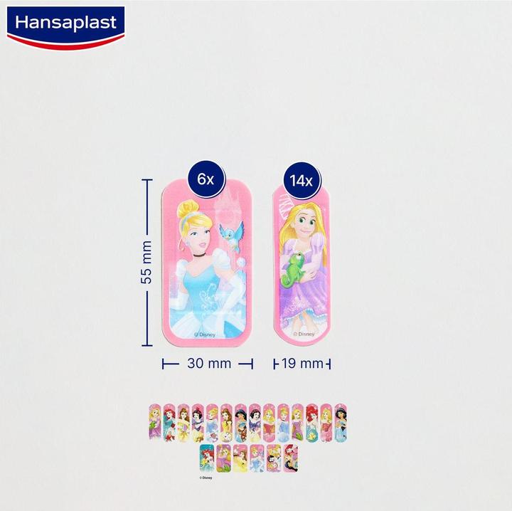Actual product image Hansaplast Princess (1 x)